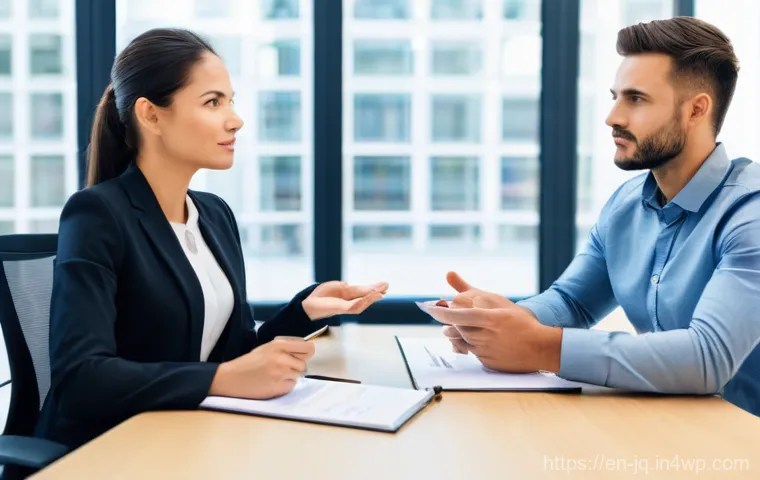 심리적 안전감을 위한 팀 내 갈등 예방 전략 - **Image Prompt:** A diverse group of five professionals (mix of genders, ages, and ethnicities) in a...